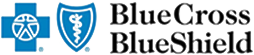 Logo Recognizing Trinity Foot Center, PC's affiliation with Blue Cross Blue Shield