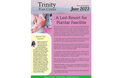 June 2023 – A Last Resort for Plantar Fasciitis