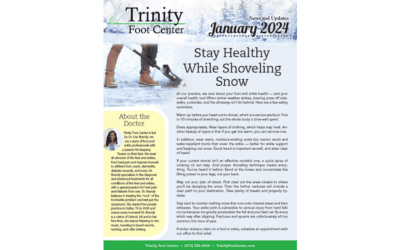 January 2024 – Stay Healthy While Shoveling Snow